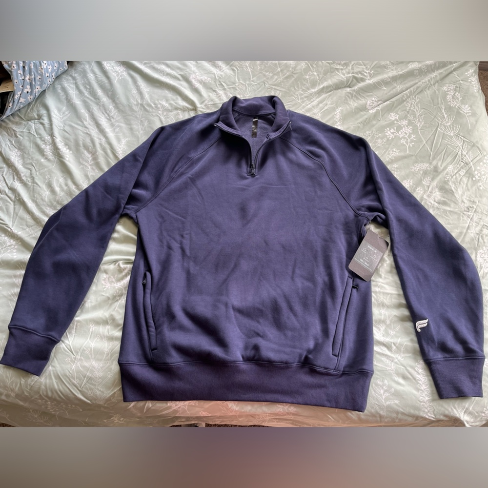 Fabletics 1/4 half zip sweatshirt with pockets